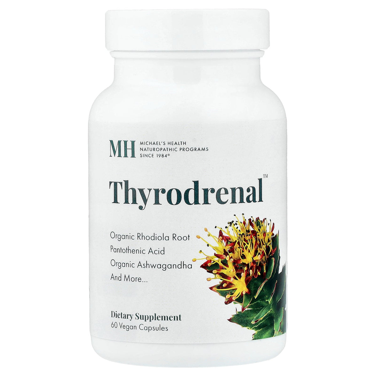 Michael's Health, Thyrodrenal™, 60 Vegan Capsules