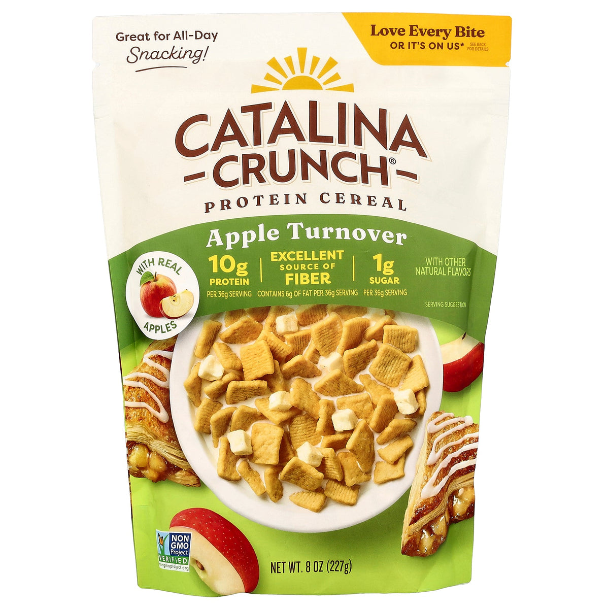 Catalina Crunch, Protein Cereal, Apple Turnover, 8 oz (227 g)