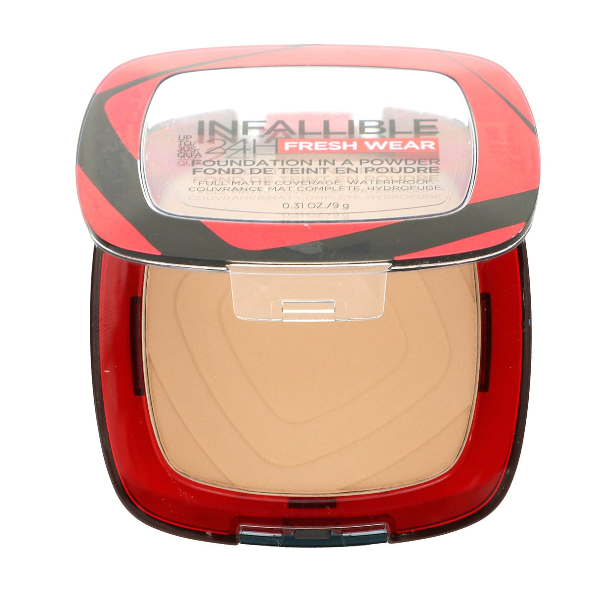 L'Oréal, Infallible 24H Fresh Wear, Foundation In A Powder, 125 Ivory Buff,  0.31 oz (9 g)