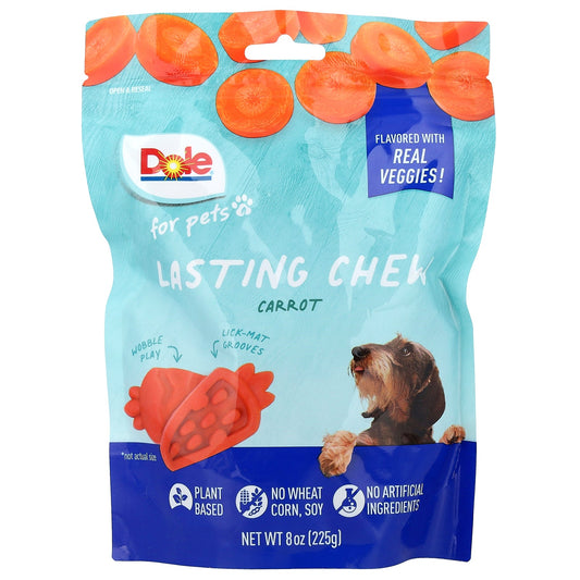 Dole for Pets, Lasting Chew, Carrot, 8 oz (225 g)