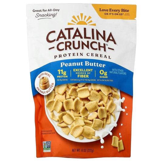 Catalina Crunch, Protein Cereal, Peanut Butter, 8 oz (227 g)