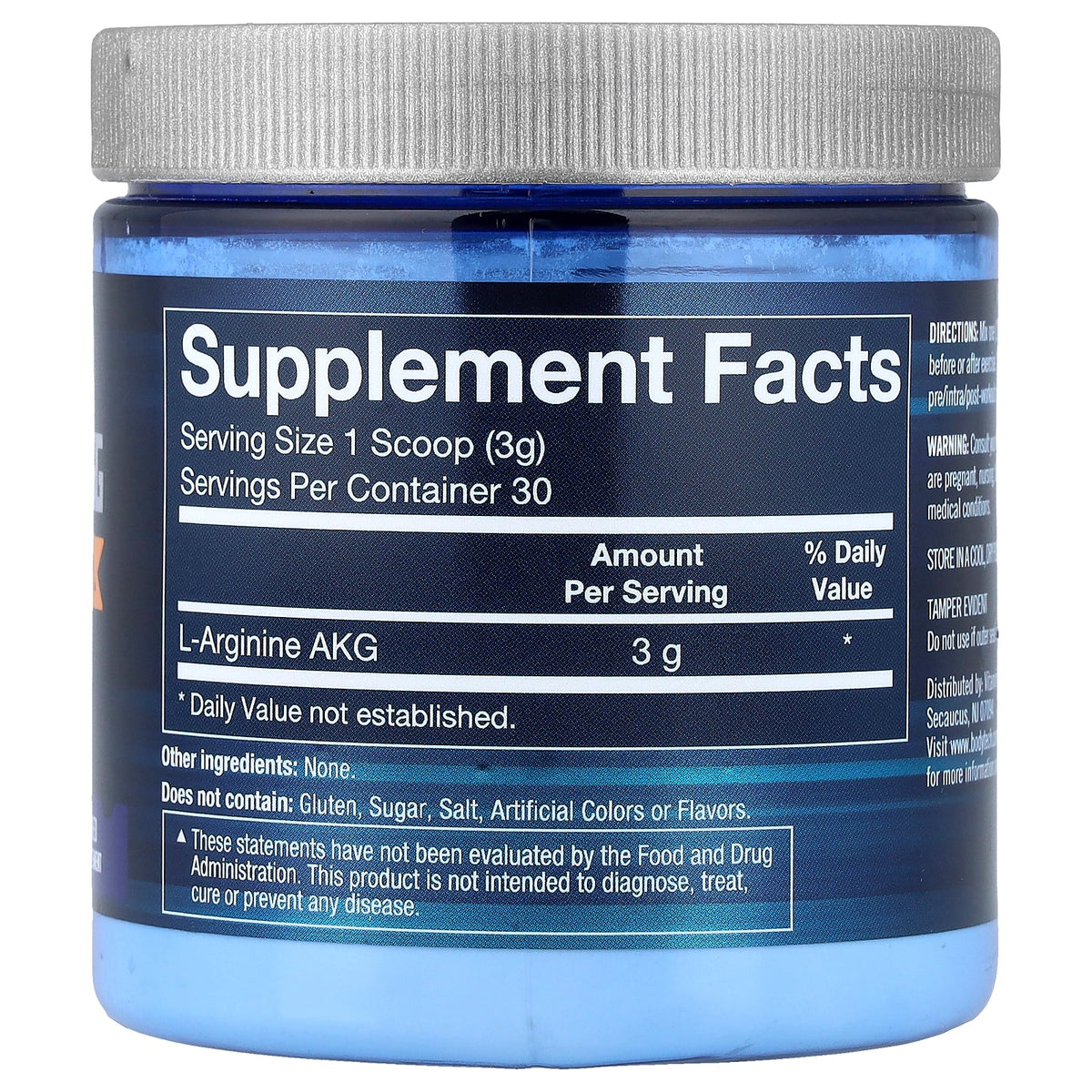 BodyTech, L-Arginine AKG, Unflavored, 3.17 oz (90 g)