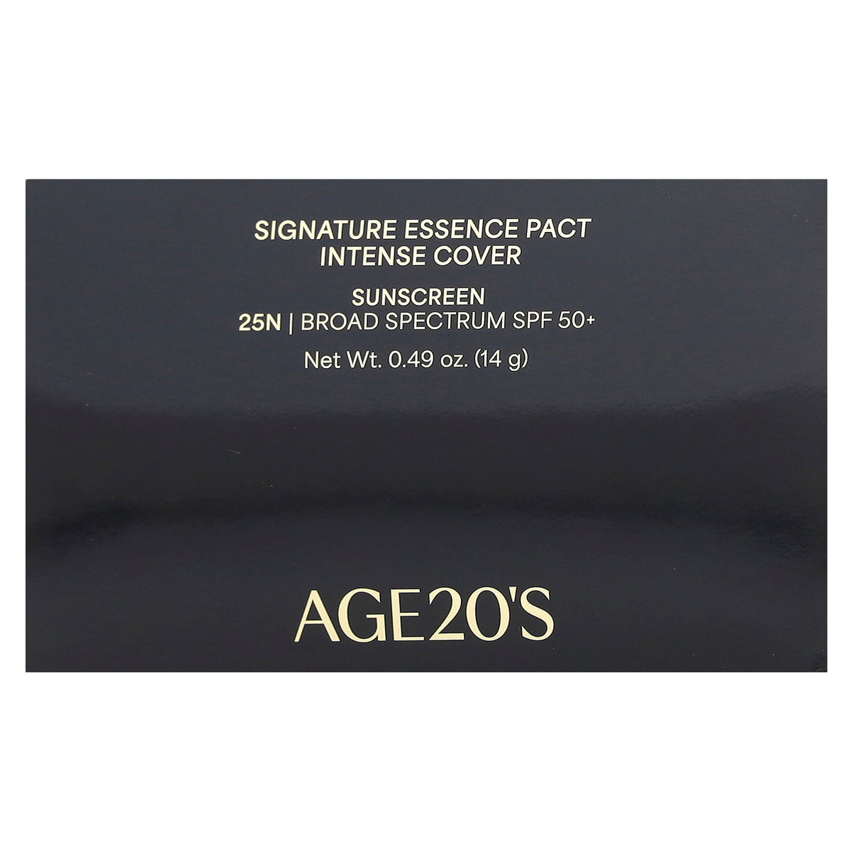 AGE20'S, Signature Essence Pact, Intense Cover, SPF 50+, 25N, 0.49 oz (14 g)