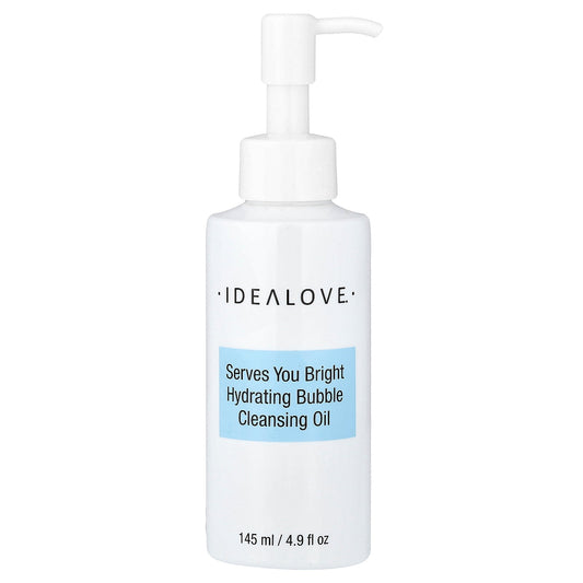 Idealove, Serves You Bright Hydrating Bubble Cleansing Oil, 4.9 fl oz (145 ml)