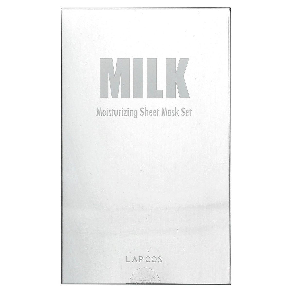 Lapcos, Moisturizing Sheet Beauty Mask Set, Milk , 5 Masks, 1.01 fl oz (30 ml) Each