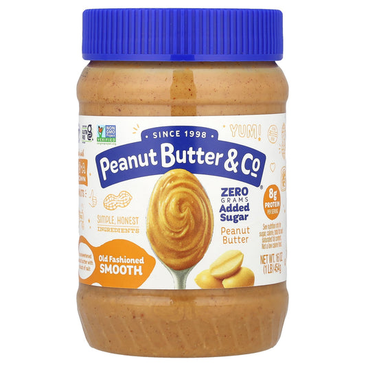 Peanut Butter & Co., Peanut Butter, Old Fashioned Smooth, 16 oz (454 g)