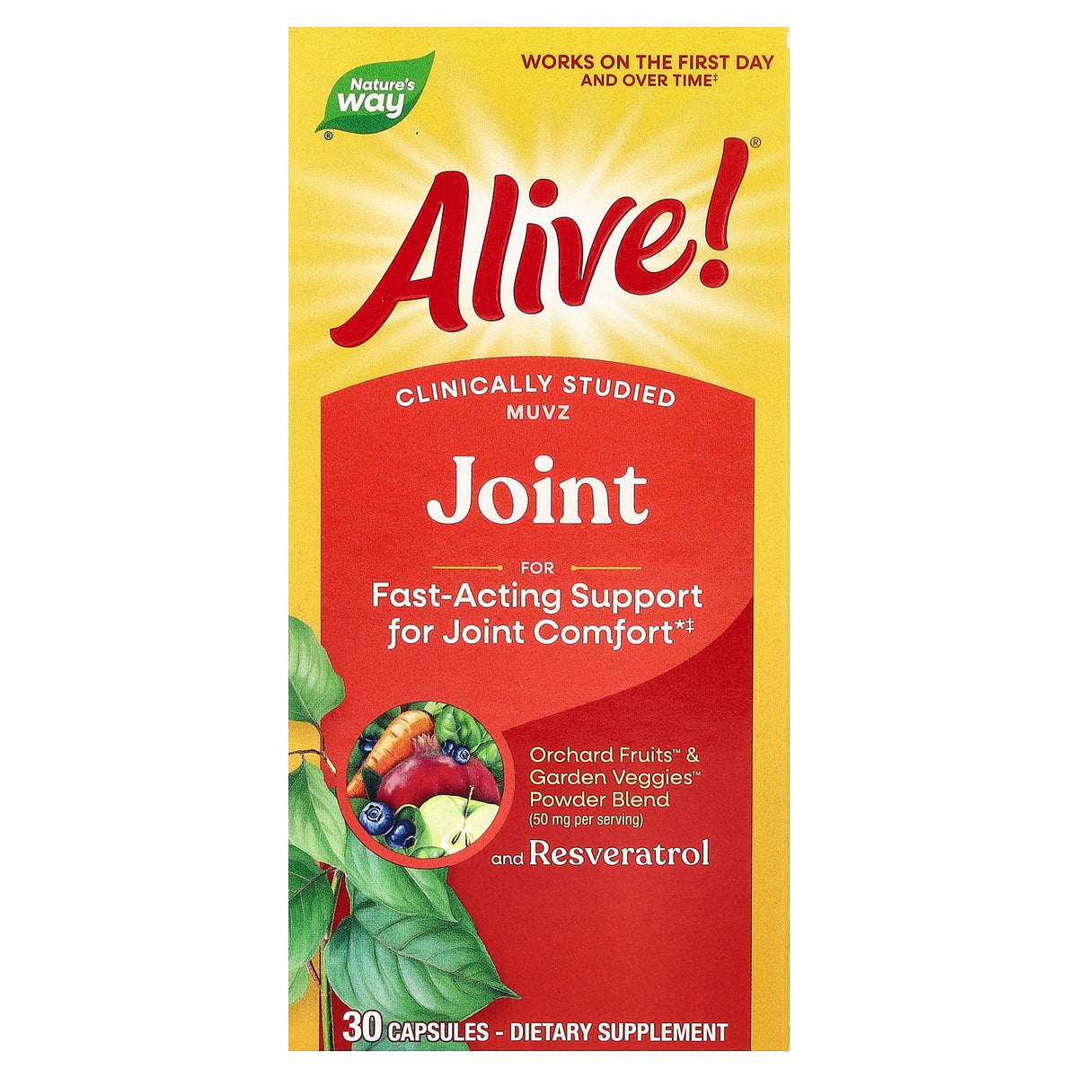 Nature's Way, Alive!® Joint, 30 Capsules