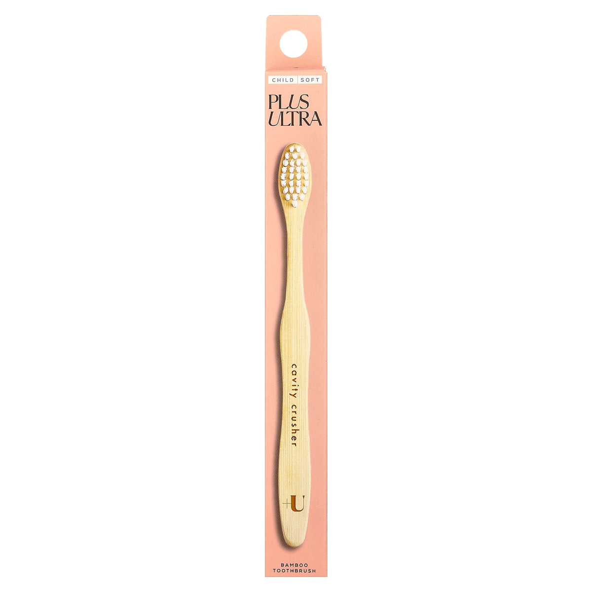 Plus Ultra, Bamboo Toothbrush, Cavity Crusher, Child, Soft, 1 Toothbrush