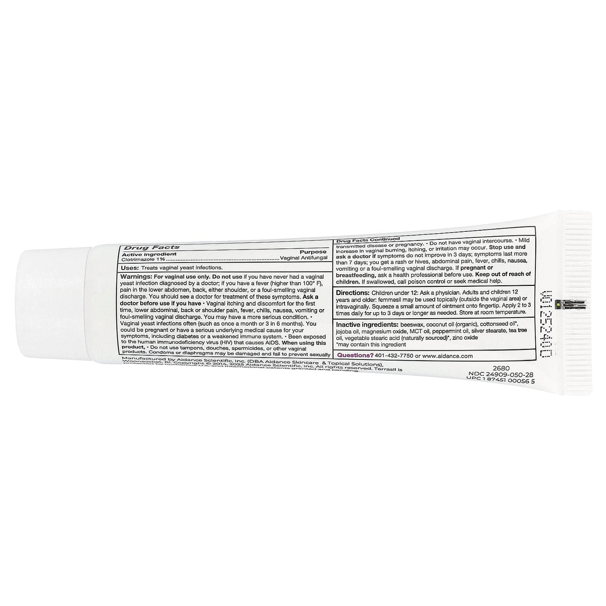 Femmesil® Ultra Therapy Ointment, Maximum Strength, 1 oz. (28 g)