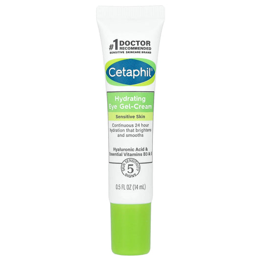 Cetaphil, Hydrating Eye Gel-Cream, Sensitive Skin, 0.5 fl oz (14 ml)