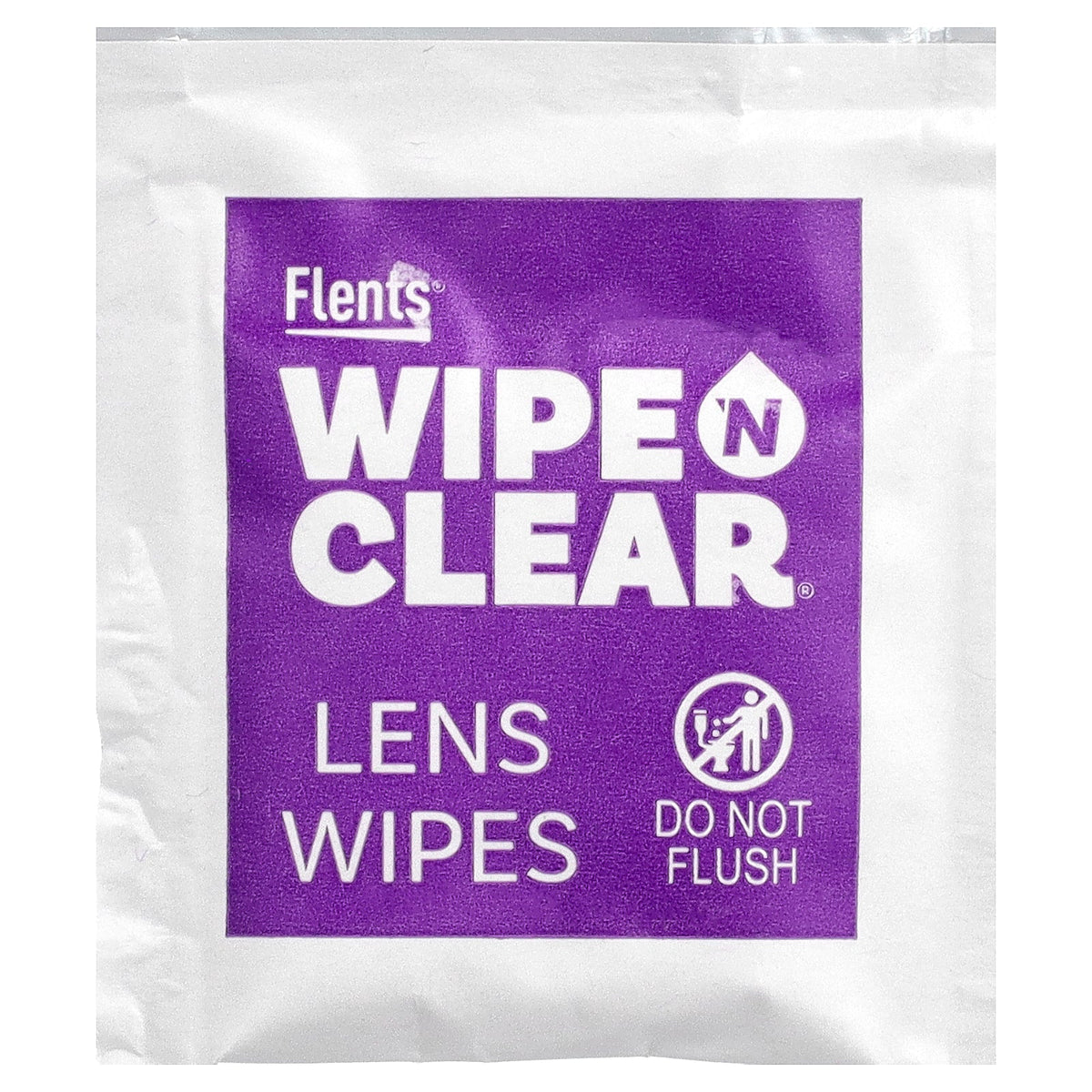 Flents, Wipe 'N Clear® Lens Wipes, 2 Boxes, 75 Wipes Each
