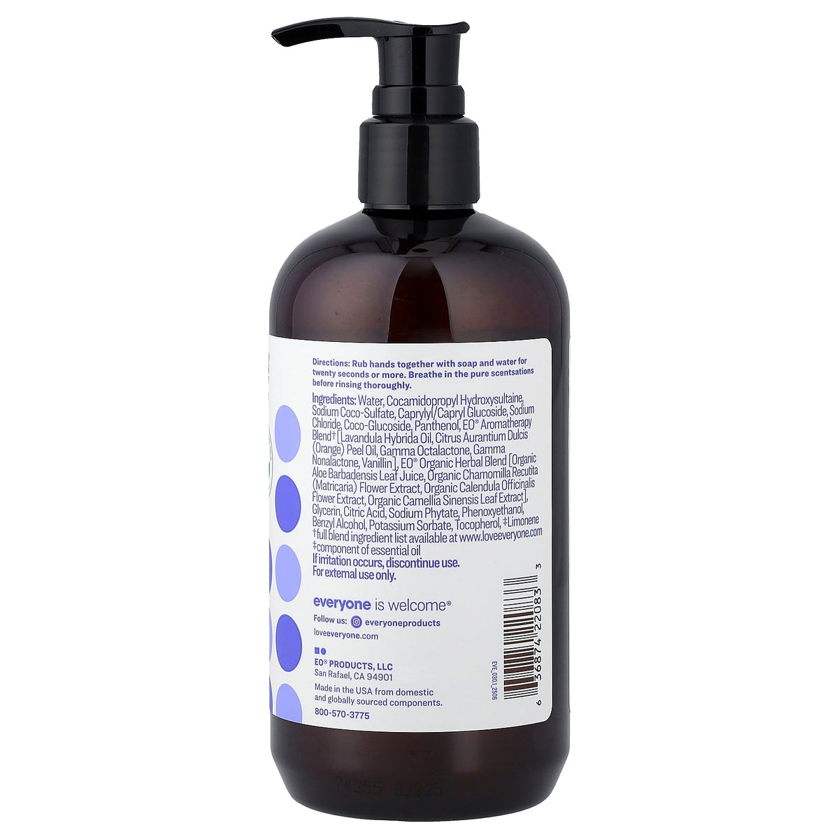 Everyone, Hand Soap, Lavender + Coconut, 12.75 fl oz (377 ml)