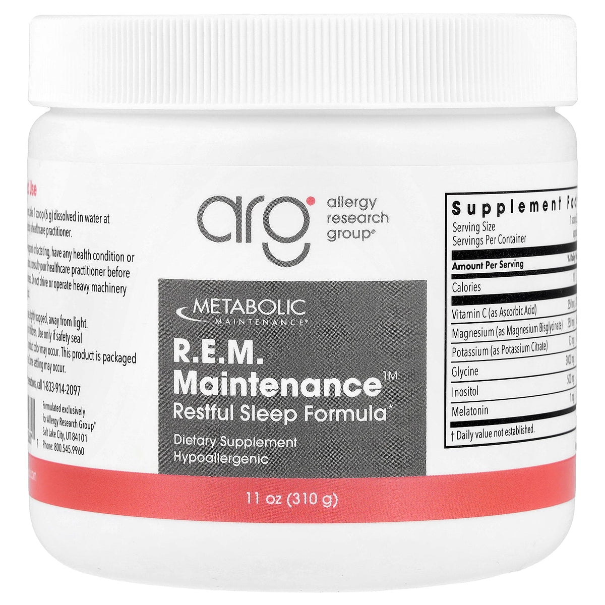 Metabolic Maintenance, R.E.M. Maintenance™, 11 oz (310 g)
