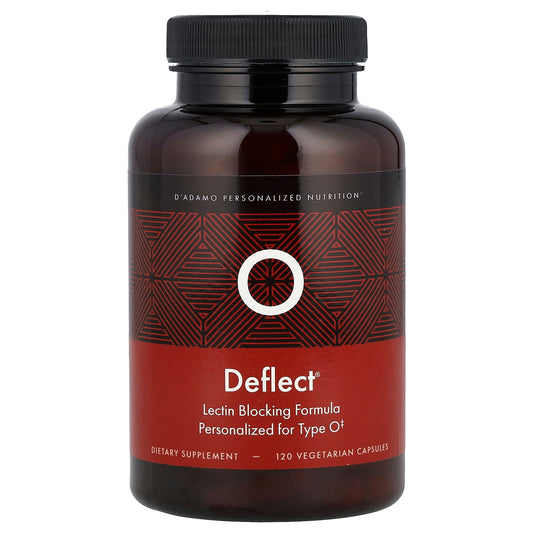 D'Adamo Personalized Nutrition, Deflect® O, Lectin Blocking Formula, 120 Vegetarian Capsules