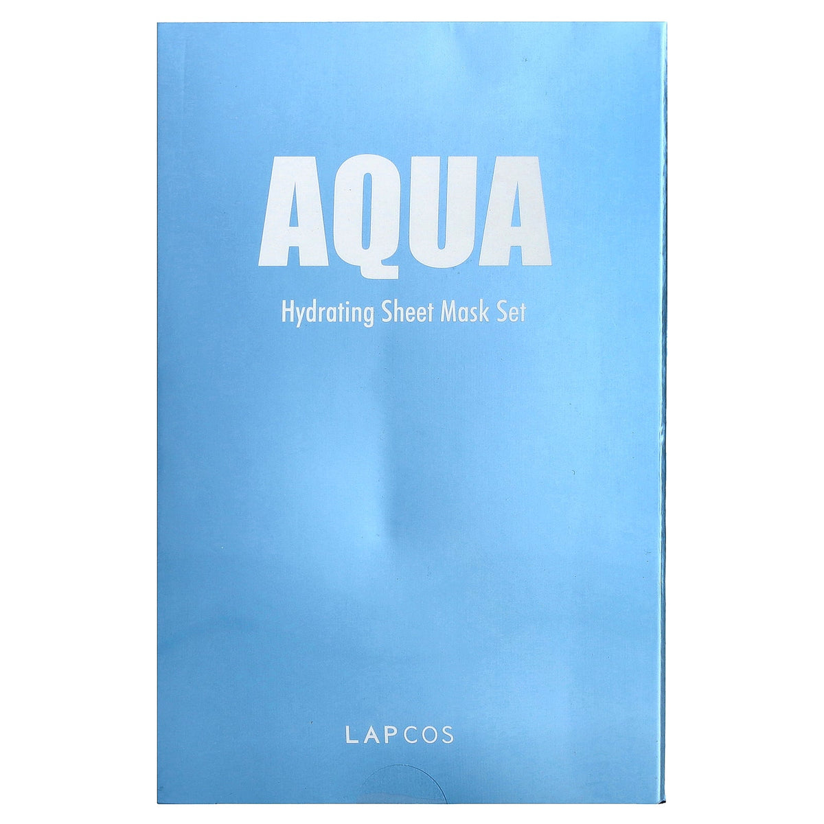 Lapcos, Hydrating Beauty Sheet Mask Set, Aqua, 5 Sheets, 1.01 fl oz (30 ml) Each