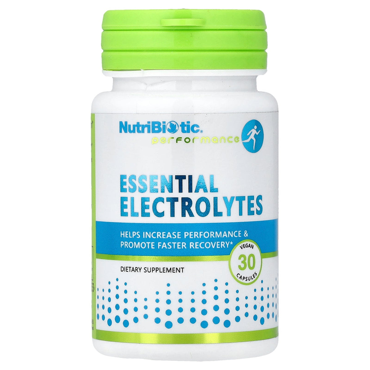 NutriBiotic, Performance, Essential Electrolytes, 30 Vegan Capsules