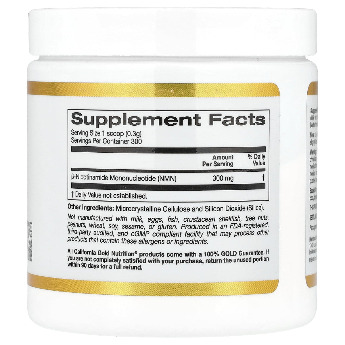 California Gold Nutrition, NMN Powder, 3.18 oz (90 g)
