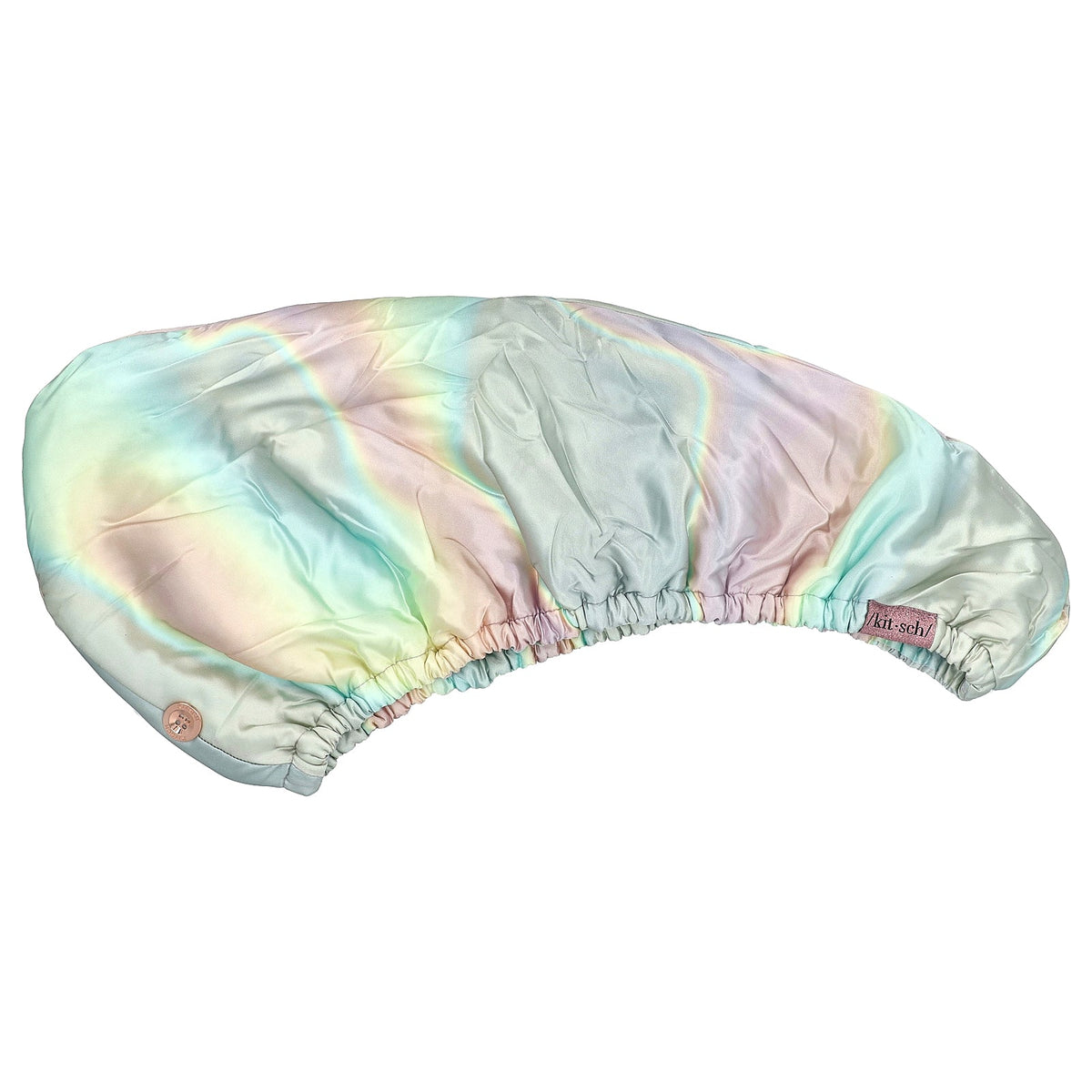 Kitsch, Satin-Wrapped Microfiber Hair Towel, Aura, 1 Towel