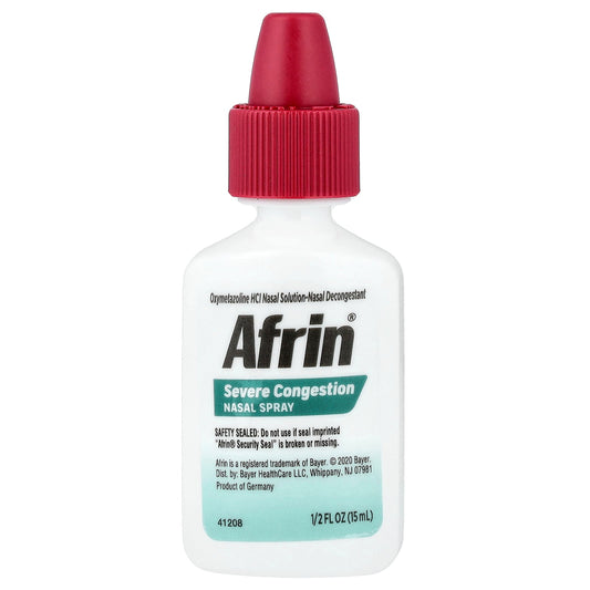 Afrin, Severe Congestion Nasal Spray, 1.2 fl oz (15 ml)