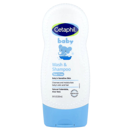 Cetaphil, Baby, Wash & Shampoo, 7.8 fl oz (230 ml)