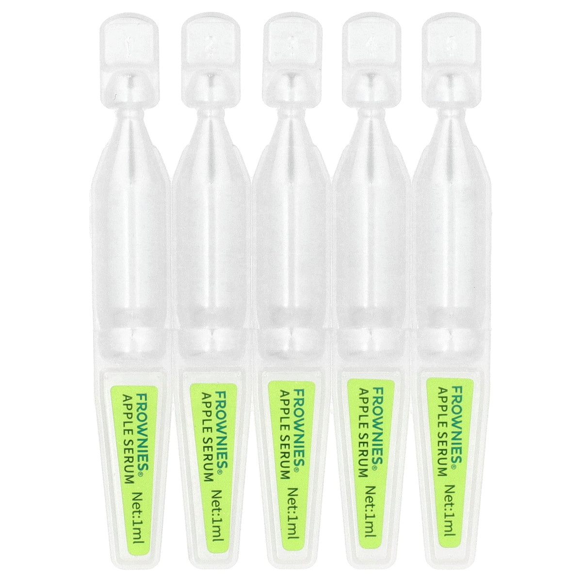 Frownies, Apple Serum, 15 Ampoules, 1 ml Each