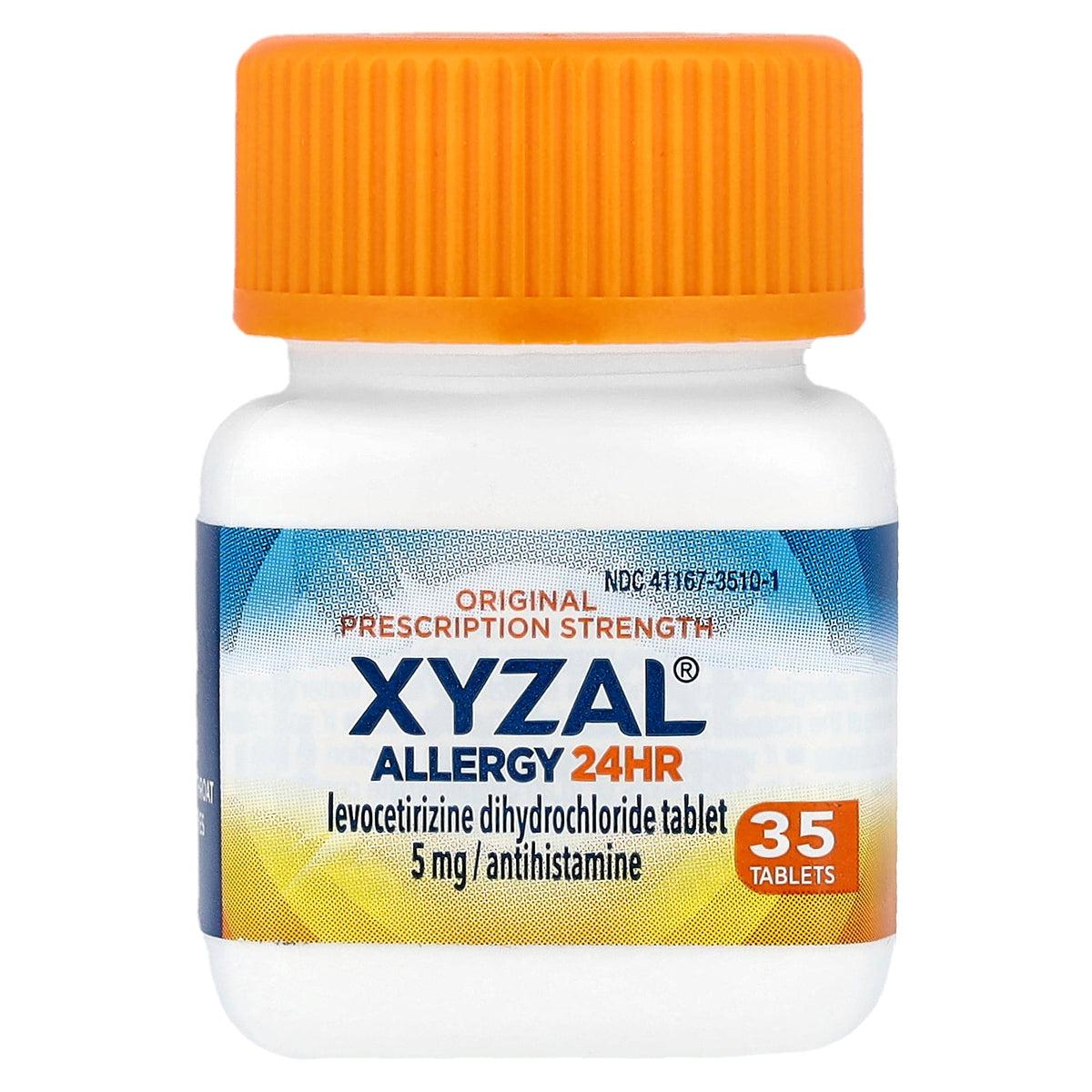 Xyzal, Allergy 24HR, 5 mg, 35 Tablets
