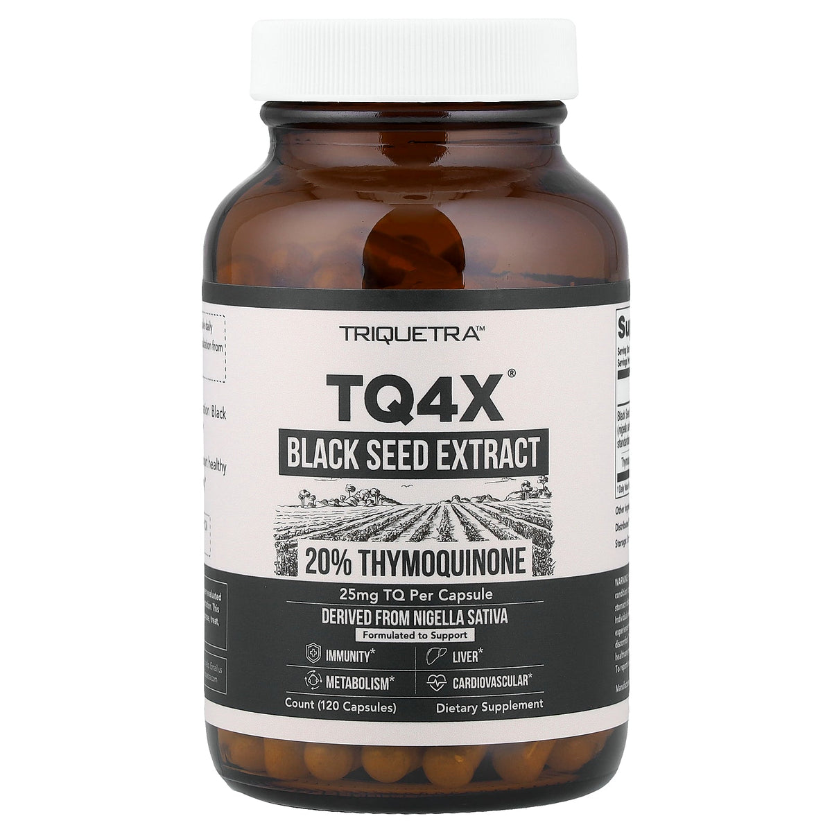 Triquetra, TQ4X®, Black Seed Extract, 120 Capsules