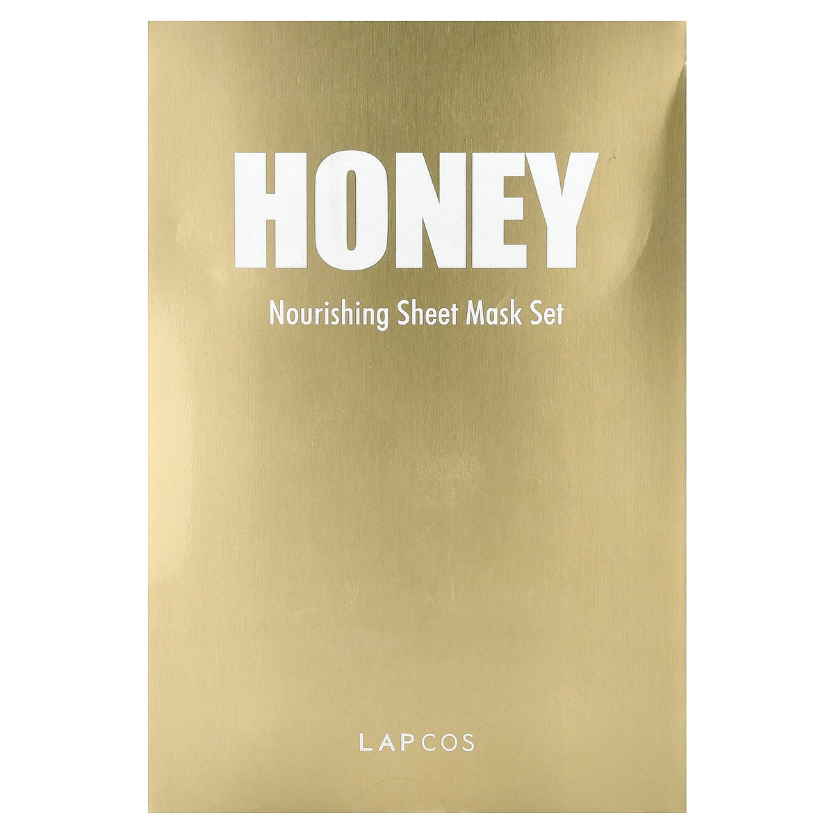 Lapcos, Honey Beauty Sheet Mask Set, Nourishing, 5 Sheets, 0.91 fl oz (27 ml) Each