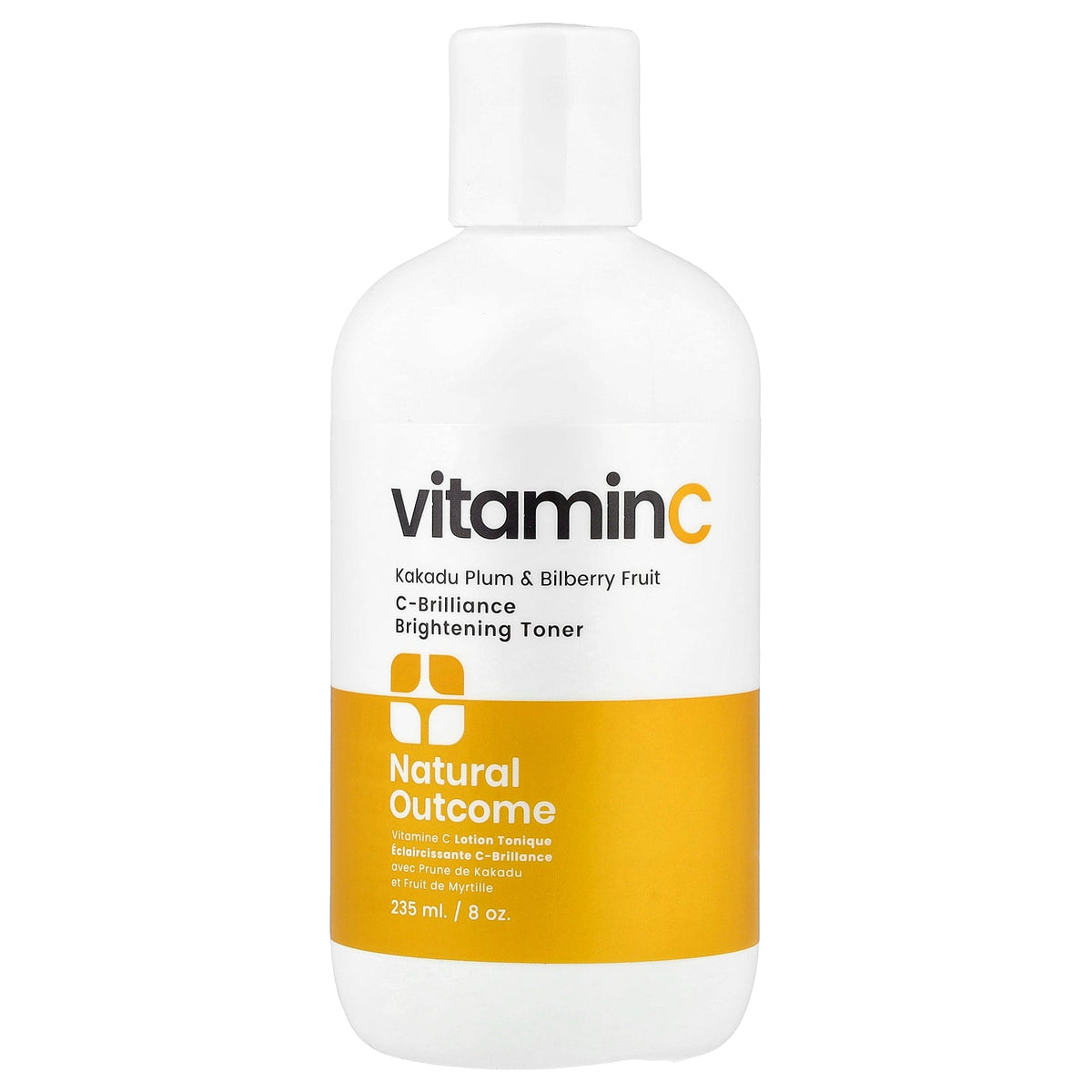 Natural Outcome, Vitamin C, C-Brilliance Brightening Toner, 8 oz (235 ml)