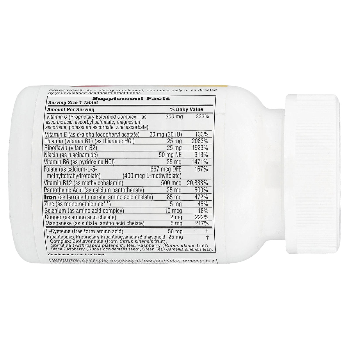 NaturesPlus, Hema-Plex®, Iron with Essential Nutrients for Healthy Red Blood Cells, 30 Slow Release Tablets