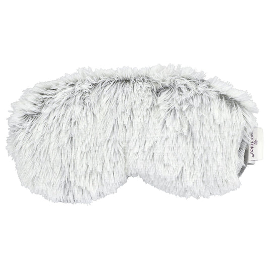 Warmies, Microwavable Eye Mask, Marshmallow Grey, Relaxing Lavender, 1 Mask