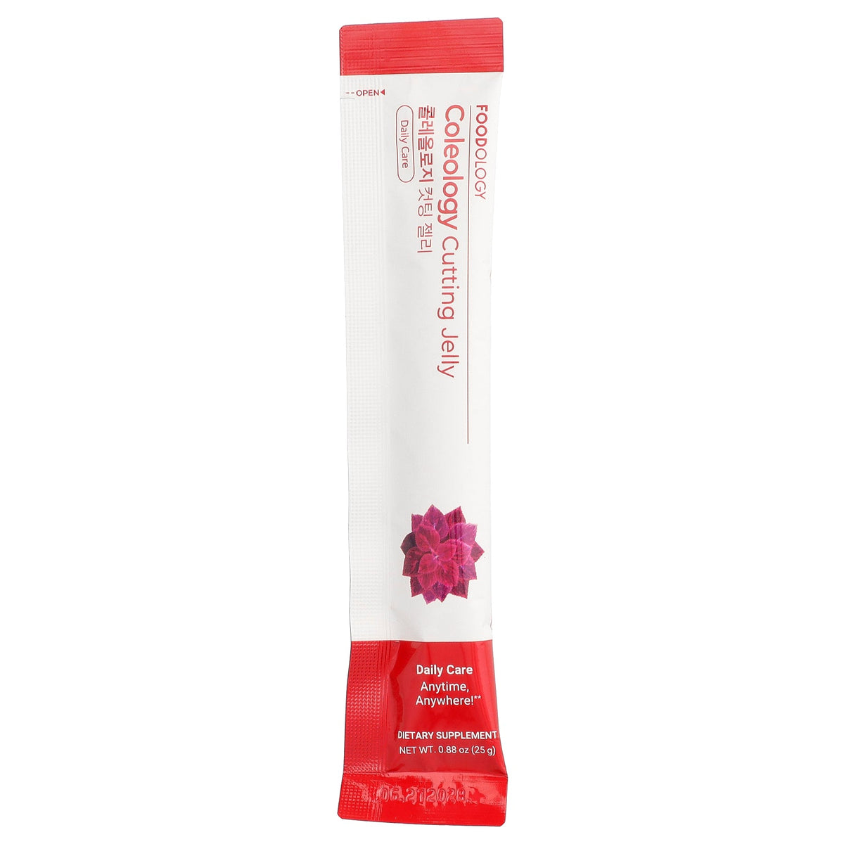 Foodology, Coleology Cutting Jelly, 10 Sticks, 0.88 oz (25 g) Each