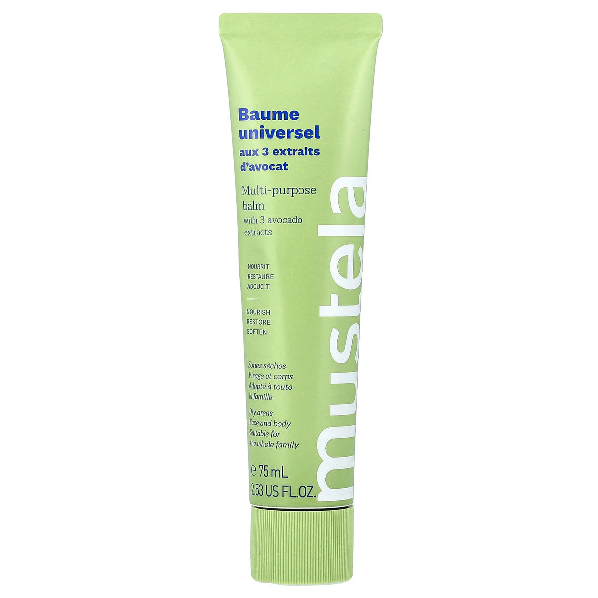 Mustela, Multi-Purpose Balm With 3 Avocado Extracts, 2.53 fl oz (75 ml)