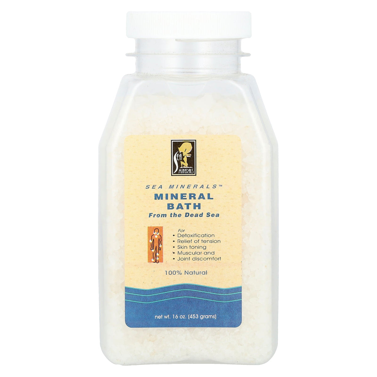 Sea Minerals, Mineral Bath from the Dead Sea, 16 oz (453 g)