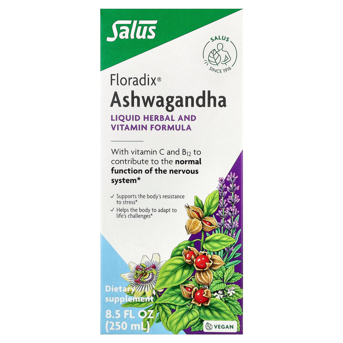 Floradix®, Ashwagandha, 8.5 fl oz (250 ml)