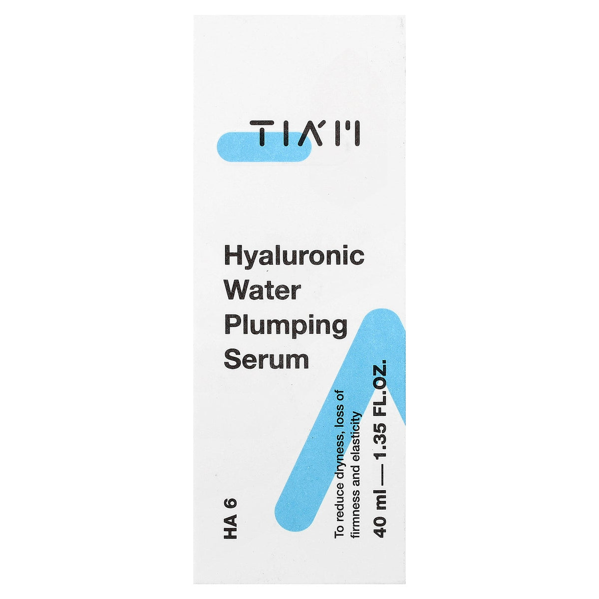 Tiam, Hyaluronic Water Plumping Serum, 1.35 fl oz (40 ml)