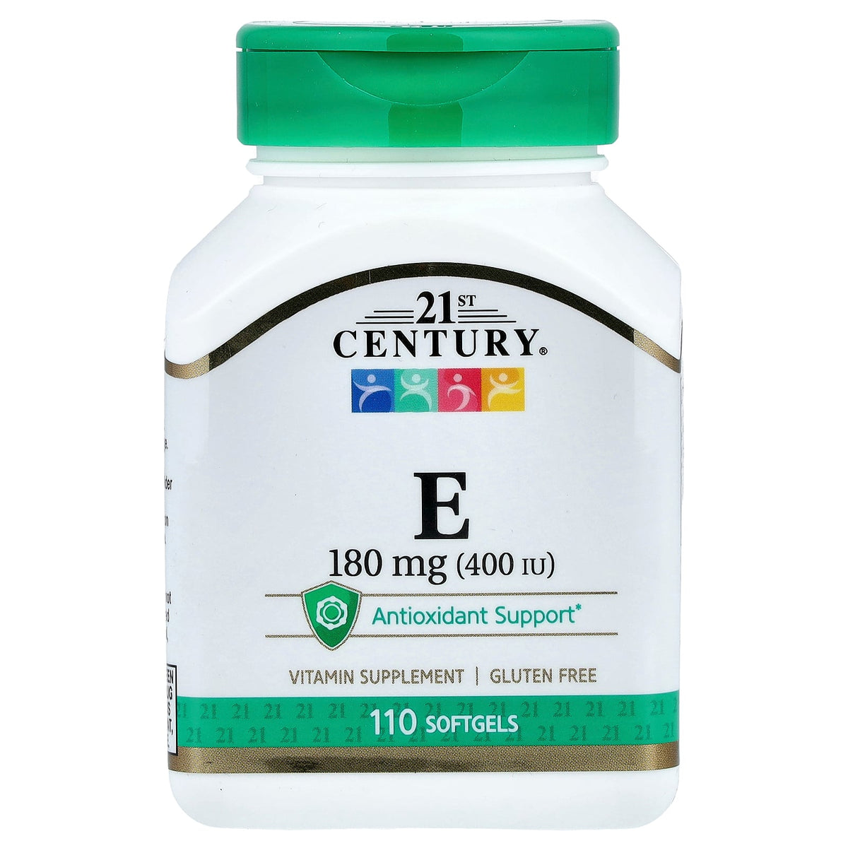 21st Century, Vitamin E, 180 mg (400 IU), 110 Softgels