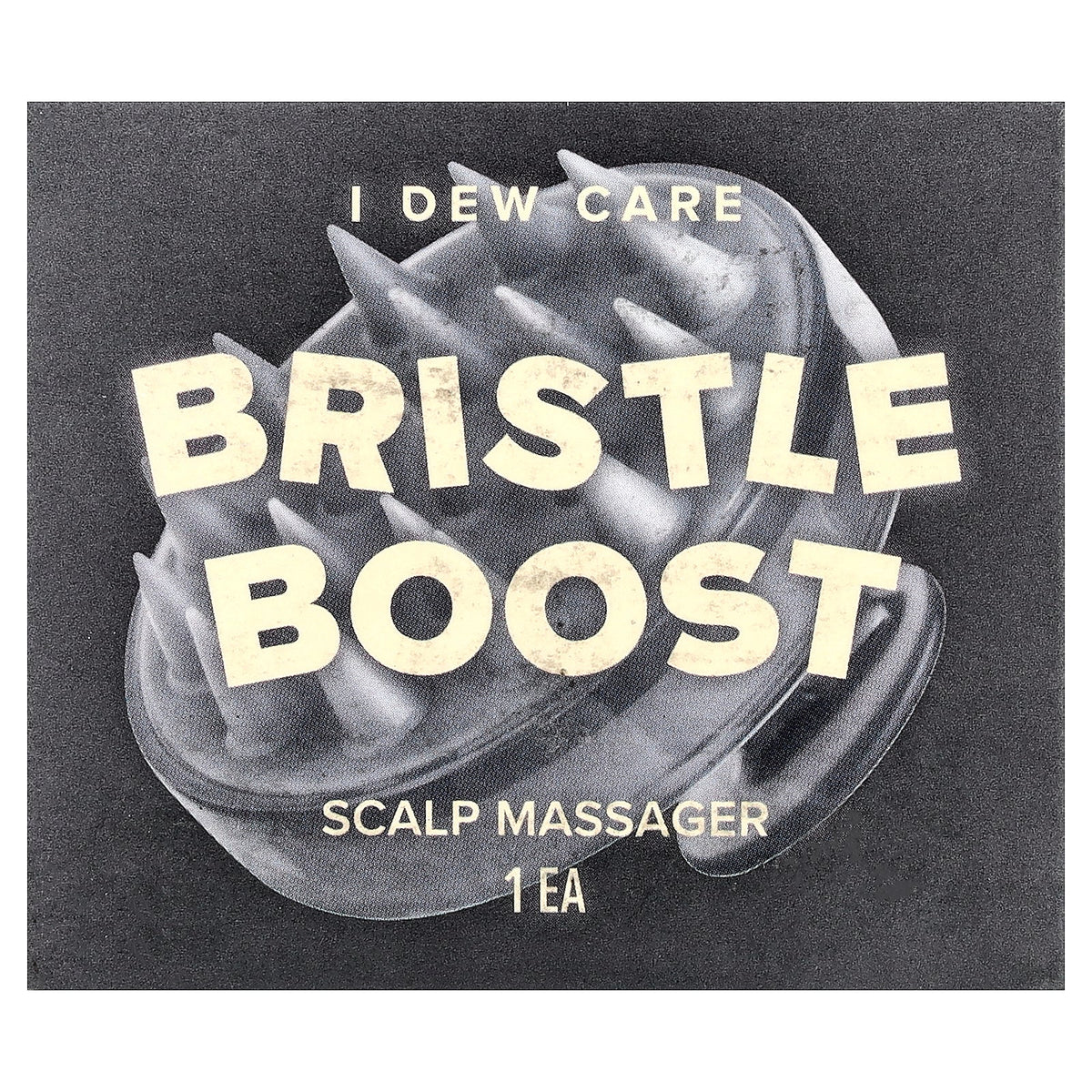 I Dew Care, Bristle Boost Scalp Massager, 1 Count