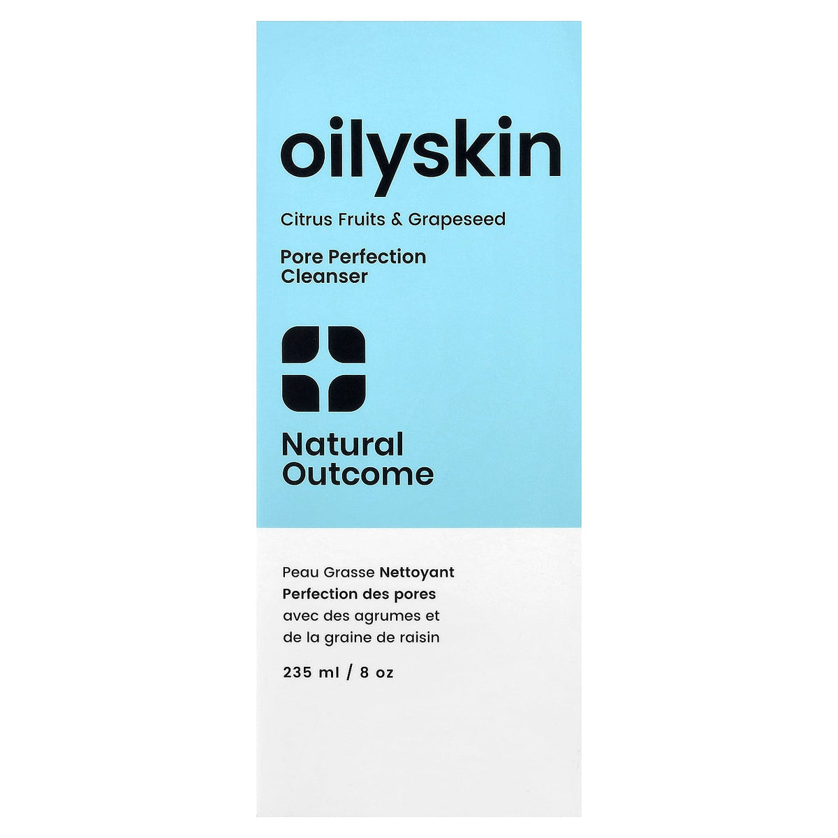 Natural Outcome, Oily Skin, Pore Perfection Cleanser, 8 oz (235 ml)