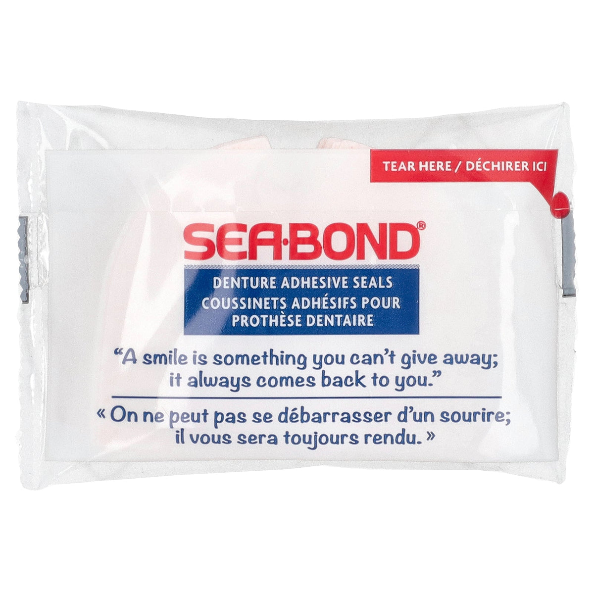 SeaBond, Denture Adhesive Seals, Original, 30 Uppers
