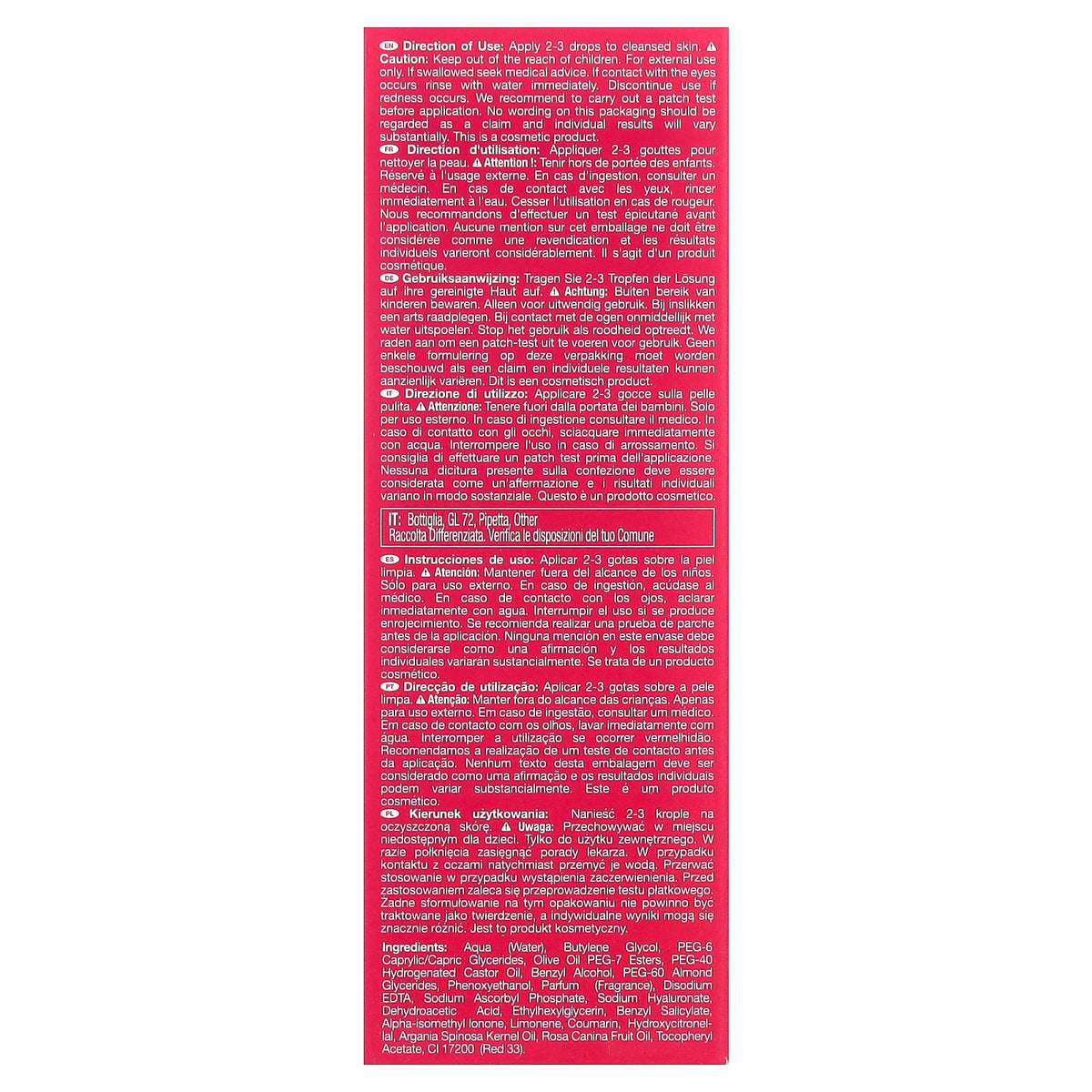 Dr. Botanicals, Moroccan Rose Vitamin C & Hyaluronic Acid Facial Oil, All Skin Types & Sensitive, 0.51 fl oz (15 ml)