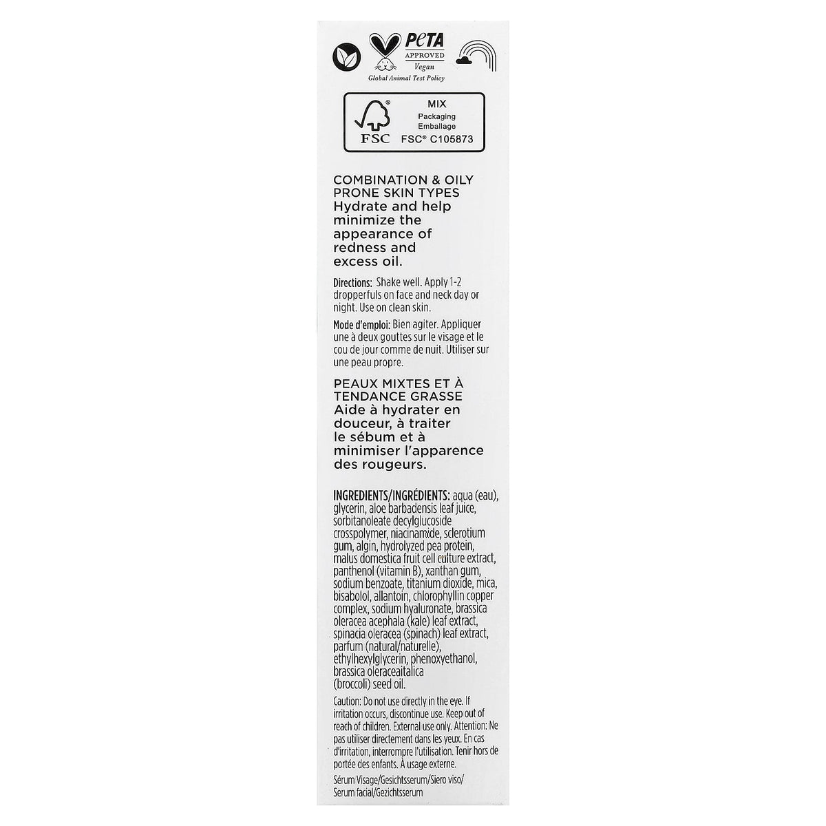 Pacifica, Kale Yeah!, Redness Rehab Serum, 1 fl oz (29 ml)