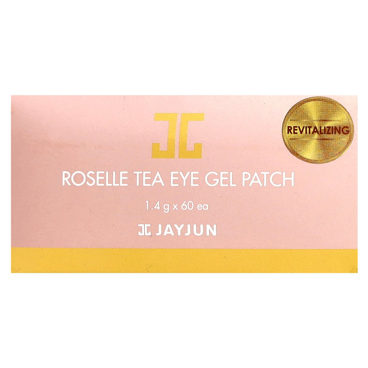 Jayjun Cosmetic, Roselle Tea Eye Gel Patch, Revitalizing, 60 Patches