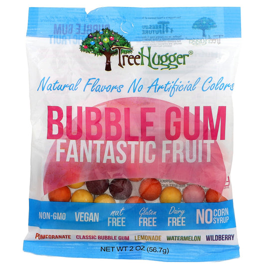 Tree Hugger, Bubble Gum, Fantastic Fruit, 2 oz (56.7 g)