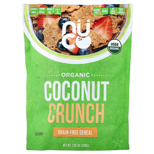 NUCO, Grain-Free Cereal, Organic Coconut Crunch, 7.05 oz (200 g)
