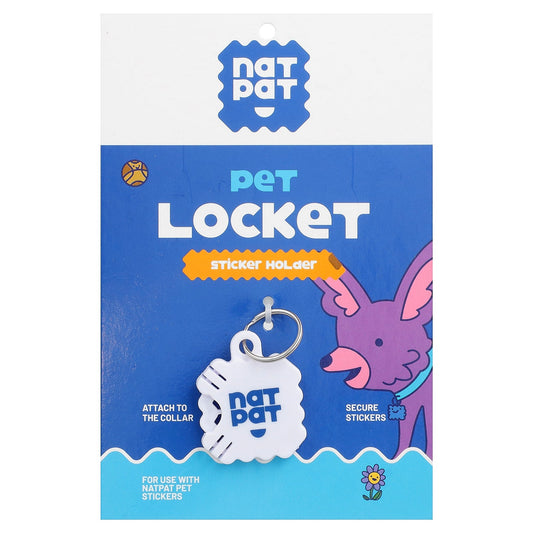 NATPAT, Pet Locket, Sticker Holder, 1 Holder