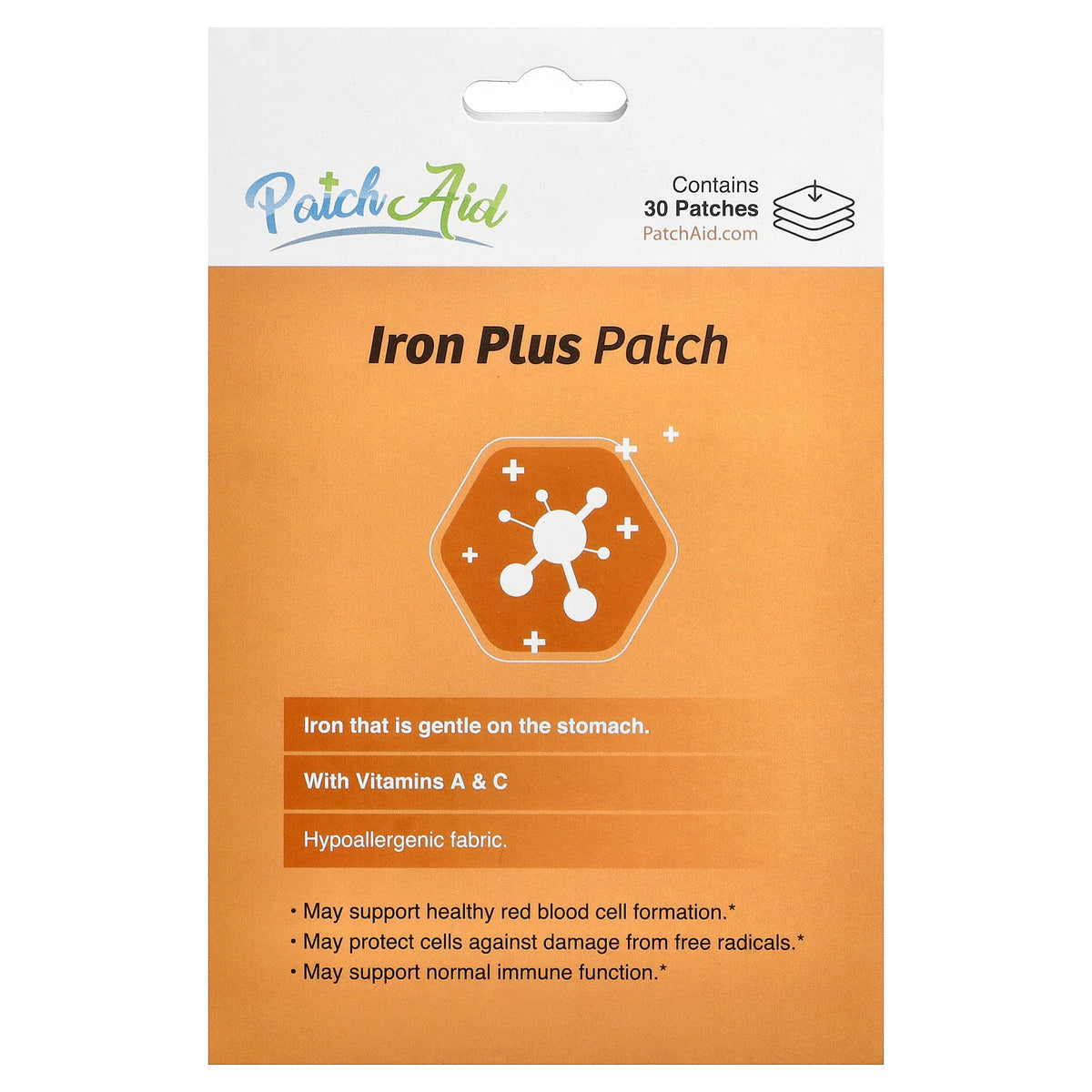 PatchAid, Iron Plus Patch, 30 Patches