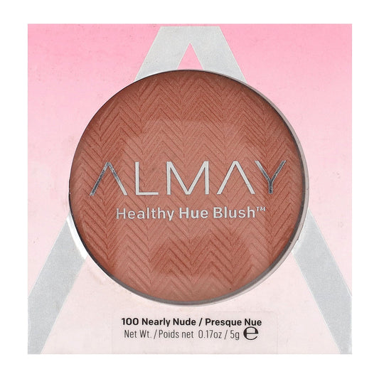 Almay, Healthy Hue Blush, 100 Nearly Nude, 0.17 oz (5 g)