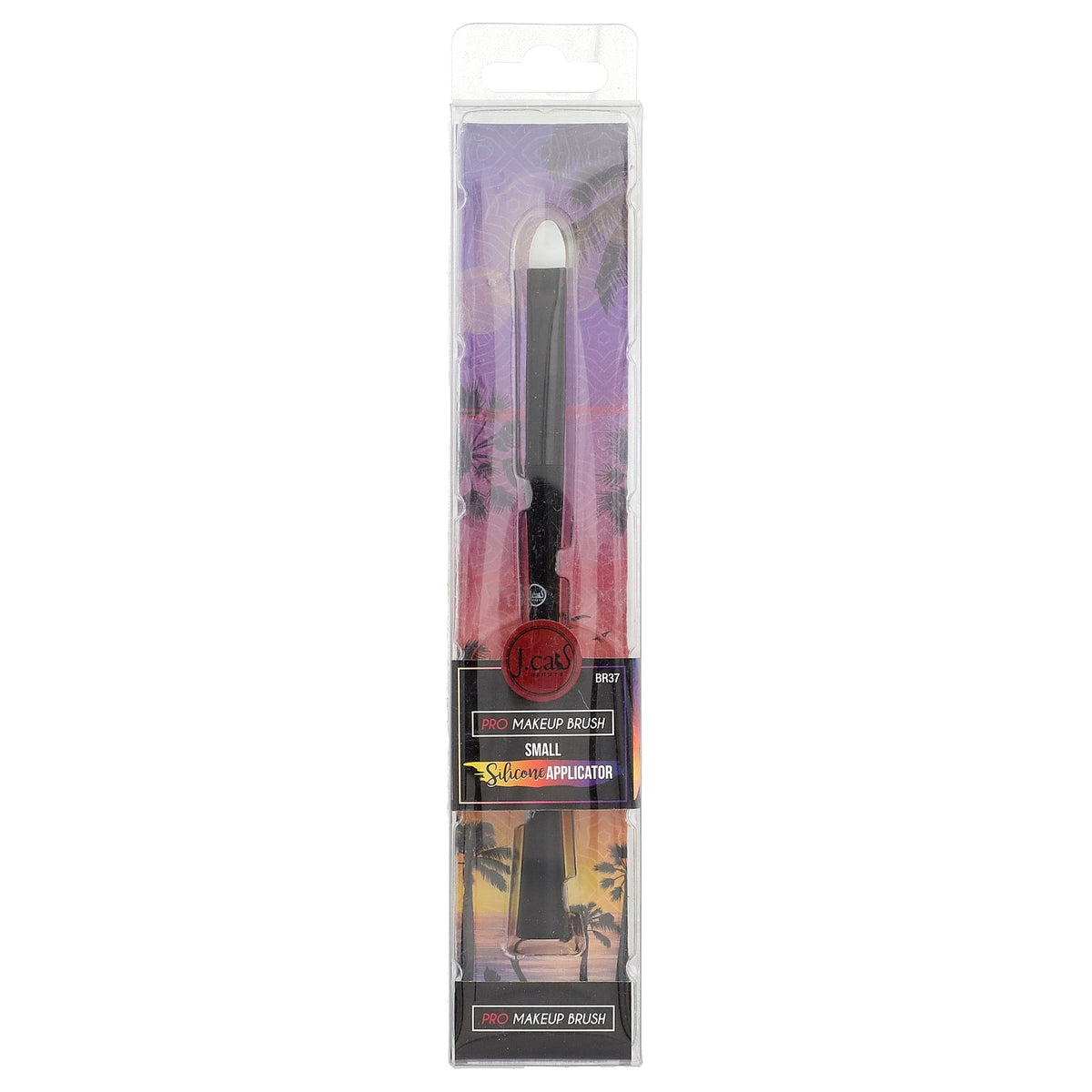 J.Cat Beauty, Pro Makeup Brush, Small Silicone Applicator, BR37, 1 Brush