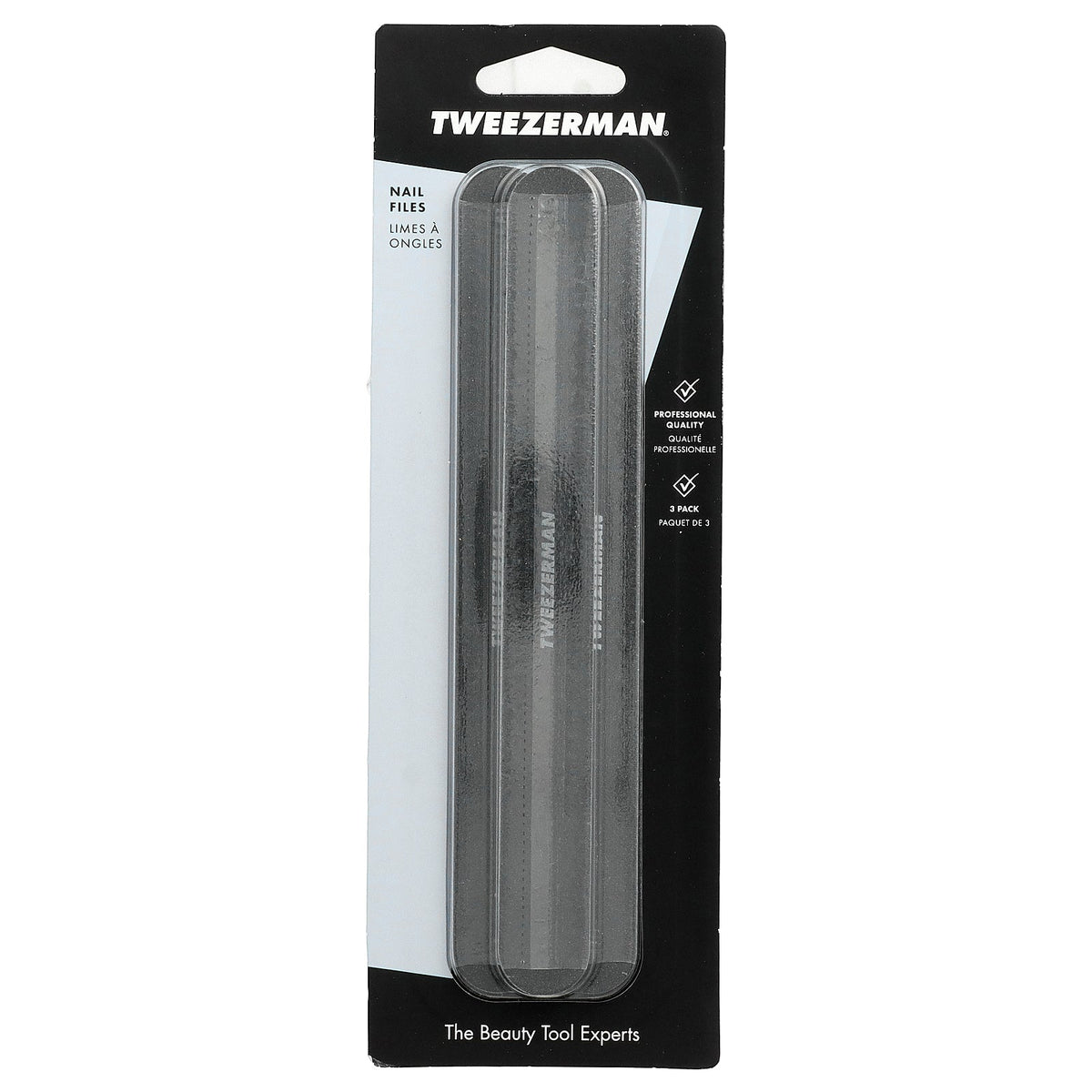 Tweezerman, Nail Files, 3 Count
